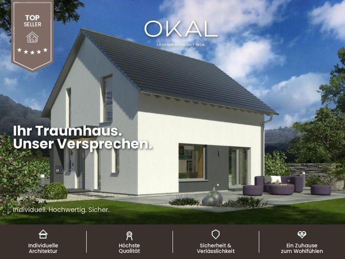 OKAL - DAS einzugsfertige EINFAMILIENHAUS MIT OFFENER ARCHITEKTUR -inkl. GRUNDSTÜCK! – Foto 1