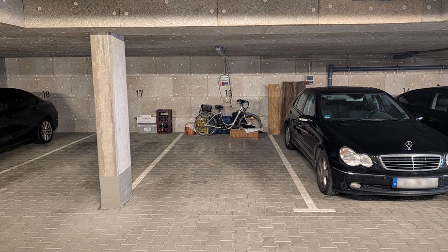 TG-Stellplatz mit Strom