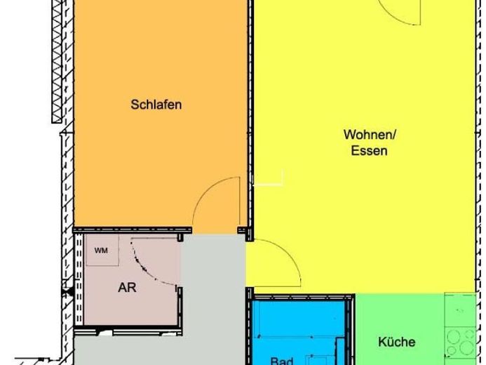 Eindrucksvolle Terrassenwohnung mit EBK in der Dresdner Innenstadt! – Foto 1