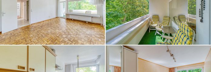 Leerstehende provisionsfreie moderne 2 Zimmer Eigentumswohnung mit Balkon in Berlin Westend – Leben in Westend