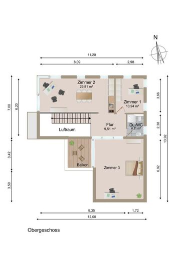 möglicher Grundriss OG