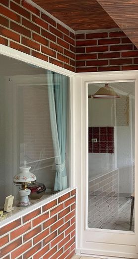 Blick vom WG in die Küche