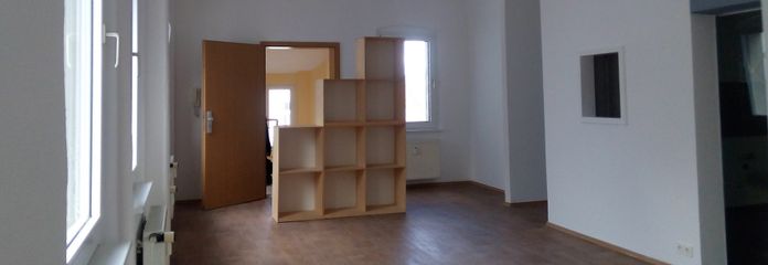 Wohnzimmer mit Eingang