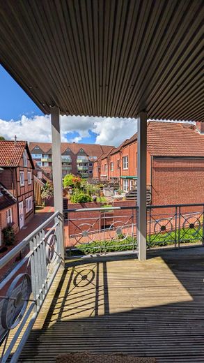 Blick vom Balkon