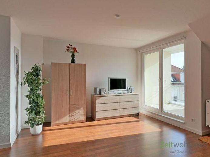 (EF0953_M) Dresden: Leubnitz-Neuostra, hübsches, neu möbliertes Apartment mit Balkon, WLAN und Grundreinigung inklusive – Foto 1