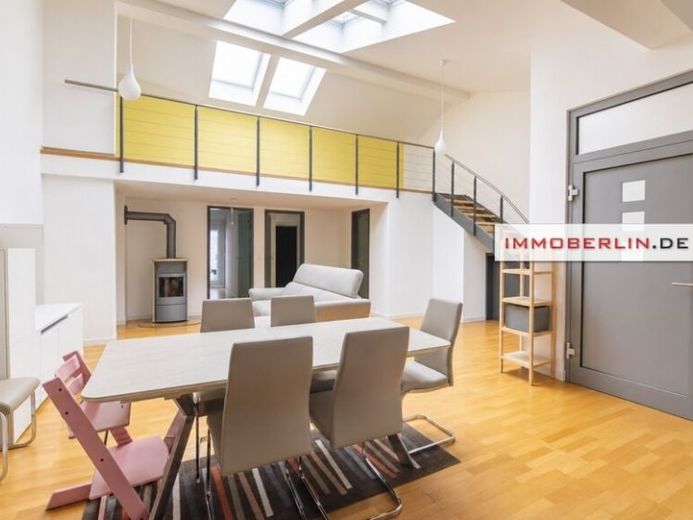 IMMOBERLIN.DE - أجواء راقية في موقع هادئ داخل المدينة! شقة أتولييه/غاليري مهيبة مع تراسات – الصورة 1