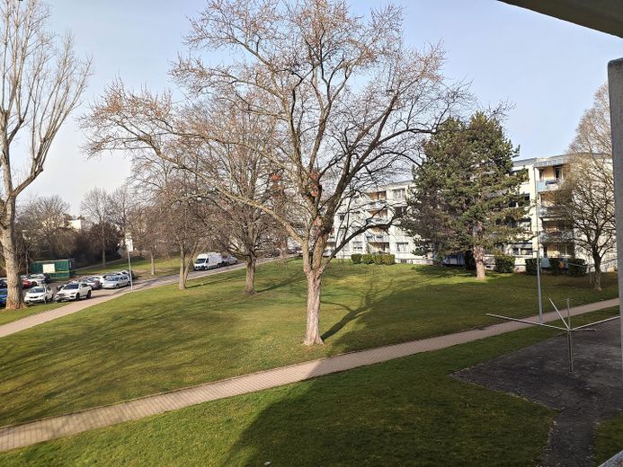 Sicht aus dem Küchenbalkon