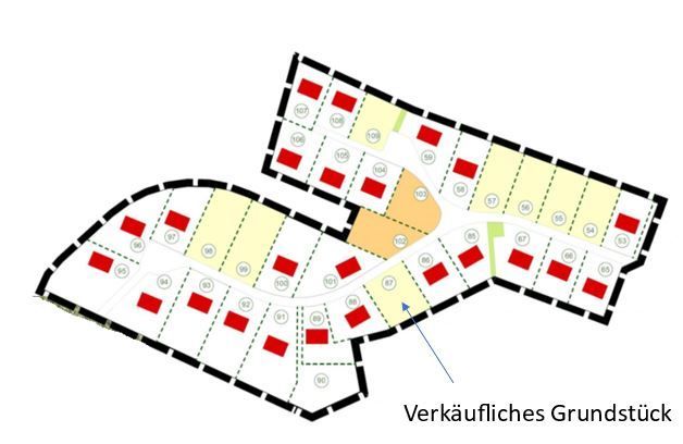 Attraktives Baugrundstück in Hattorf am Harz - 819 m², voll erschlossen, Seenähe – Grundstück_Falkenweg_13A