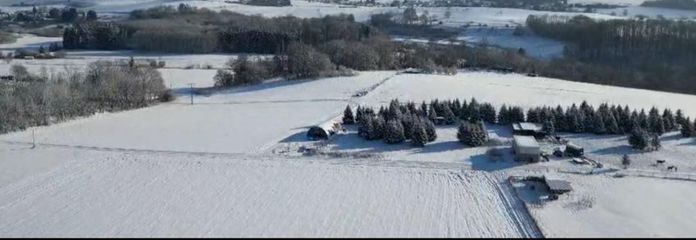 Anlage im Schnee
