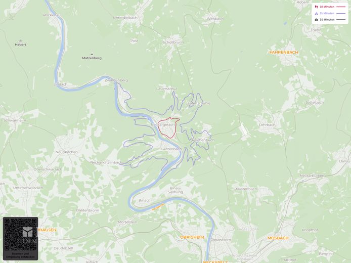 Sonniges Hanggrundstück mit traumhafter Aussicht – Lageplan