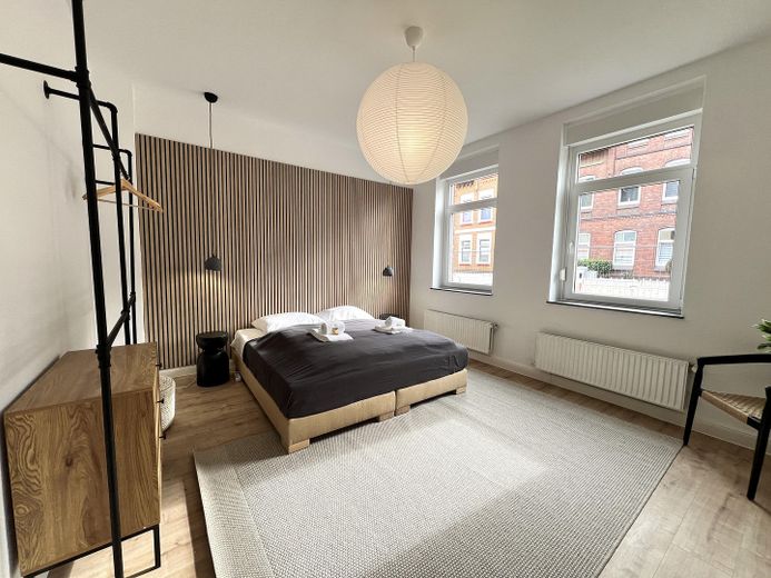 3 locali, cucina, bagno, balcone, fascino d’epoca, posto auto, Moritzberg – Großes Schlafzimmer