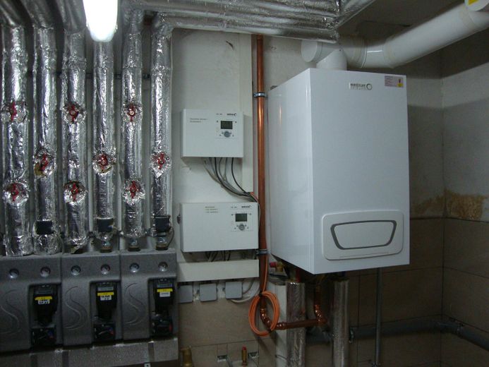 moderne Heiztechnik
