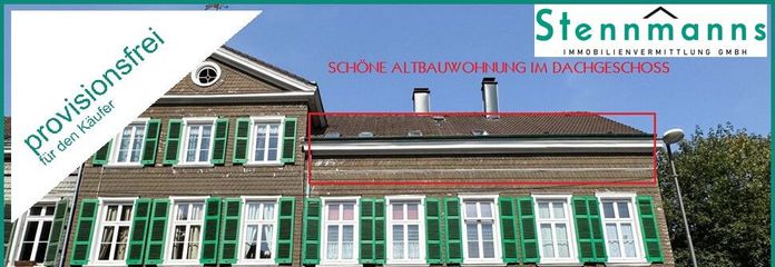 Ansicht des Wohnhauses - Wohnung im DG rechts