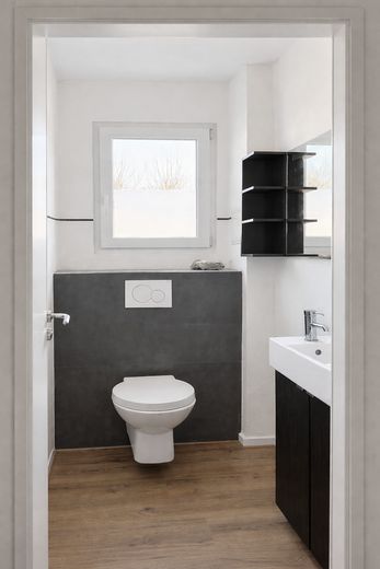 Separates WC im EG