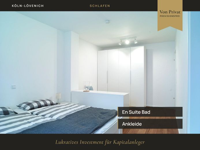 ARCHITEKTEN-DESIGN: 3-Zi-Gartenwohnung | 2 Bäder | 102 m² Luxus & S-Bahn-Anbindung – Schlafzimmer mit En-Suite Bad