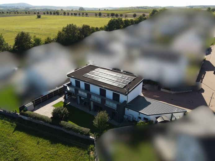 Hausansicht von Oben