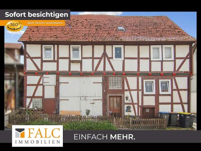 +++Vermietetes Fachwerkhaus mit ausbaubarer Scheune+++ – Foto 1