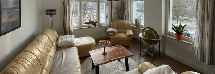 Mit Blick auf den See