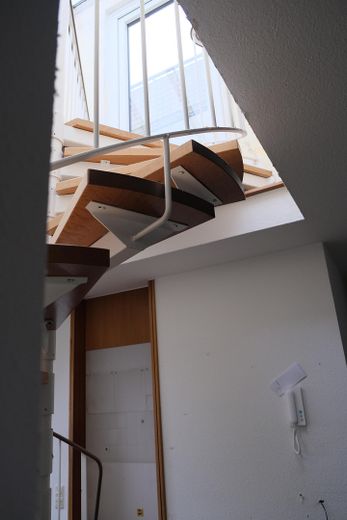 Treppe zur Terrasse