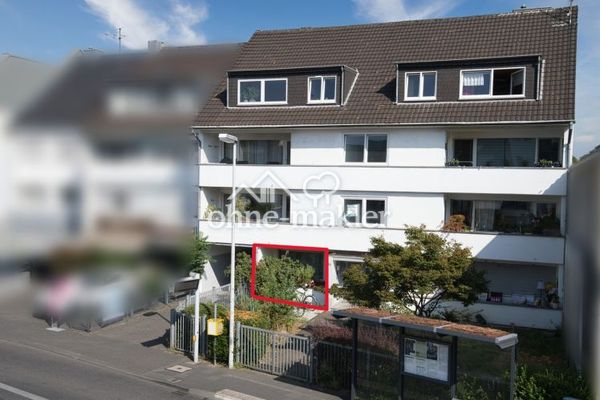 Verhuurd appartement op de begane grond in Bonn-Duisdorf met garage