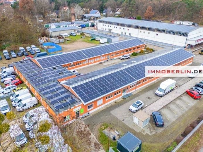IMMOBERLIN.DE - Posizione di pregio vicino alla A10! Parco commerciale con potenziale per edificazione residenziale – Foto 1