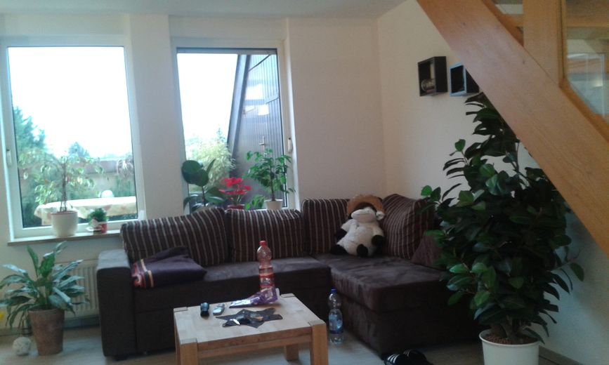 2-кімнатна галерейна квартира, Нюрнберг/Neuröthenbach – Wohnzimmer 02