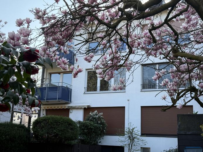 Appartamento ristrutturato di 3,5 locali con balcone a Oberhausen, garage su richiesta – Rückansicht