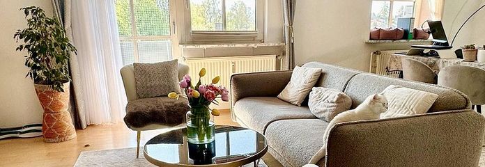 Beautiful Unfurnished Designer Apartment – Wohnzimmer