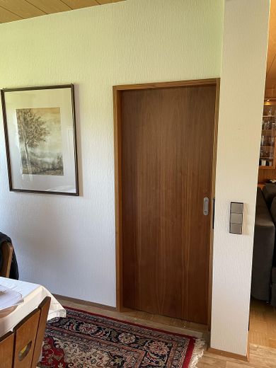 Schiebetür Essbereich / Küche