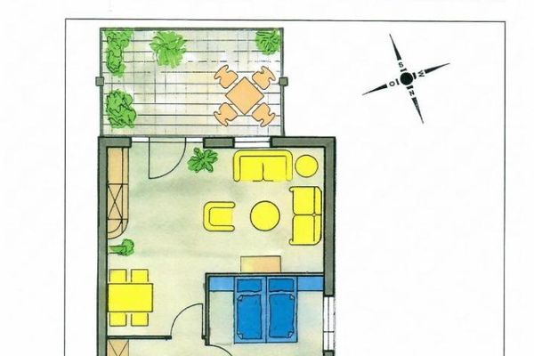 Splendido appartamento di 2 locali immerso nel verde