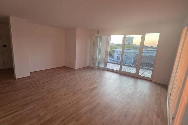 3-Zimmer-Neubauwohnung mit Balkon & Weitblick über Darmstadt – EBK, Parkett & TG