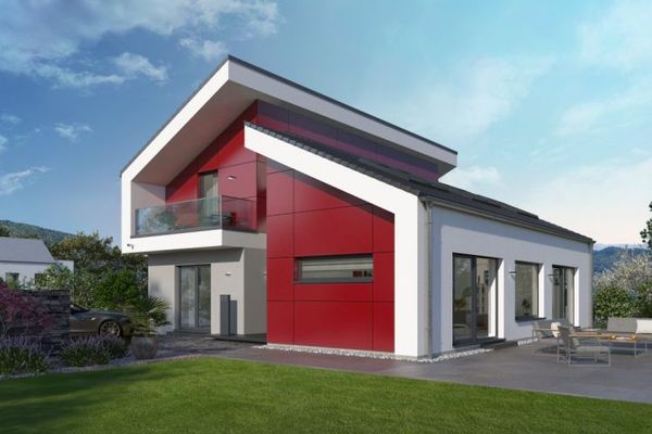 Das große Pultdachhaus mit viel Platz zum wohnen ! Preis mit einem Grundstück berechnet !