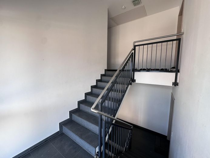 *Neuwertig & Zentral*: Geräumige 4-Zi.-Wohnung mit Balkon & Gäste-WC in Westerbeck – Treppenhaus 1