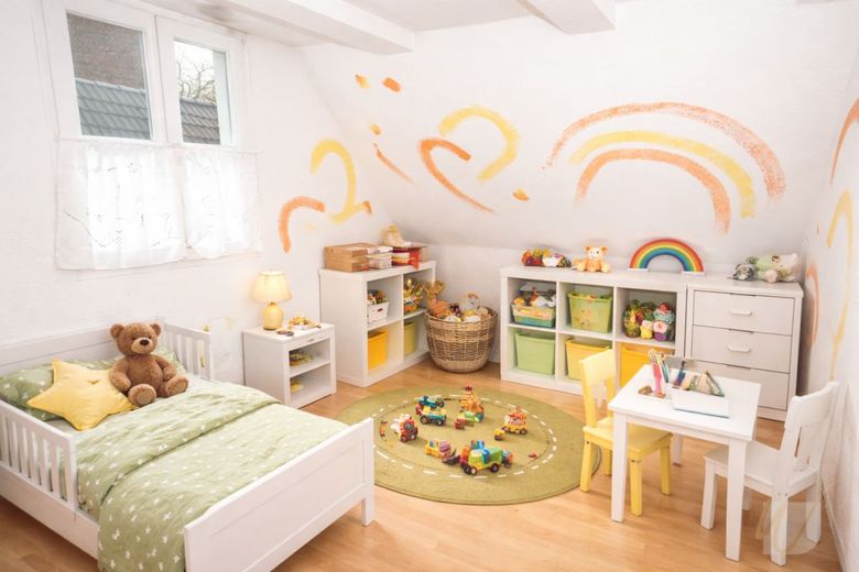 Wohnen &amp; Gewerbe unter einem Dach - charmantes Fachwerkhaus mit Potenzial-seltene Gelegenheit – Kinderzimmer