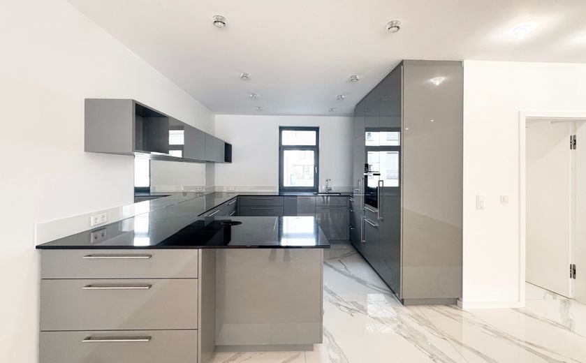 Luxuriöses Wohnen mit maximaler Flexibilität: Neubau-Juwel mit separater Einliegerwohnung – Einbauküche