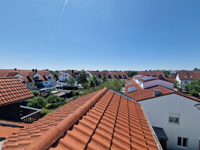 Ausblick Maisonette Siedlung