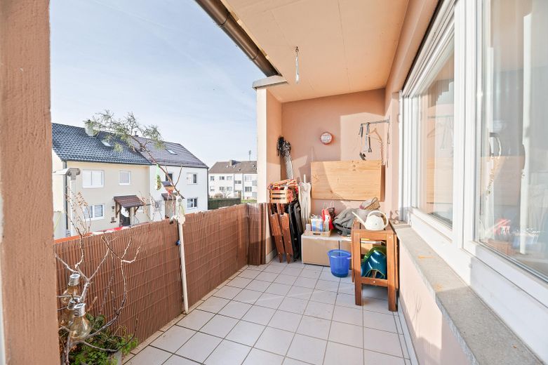 großzügiger Balkon