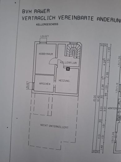 Reihenendhaus in Wetzlar-Münchholzhausen – Kellergeschoss