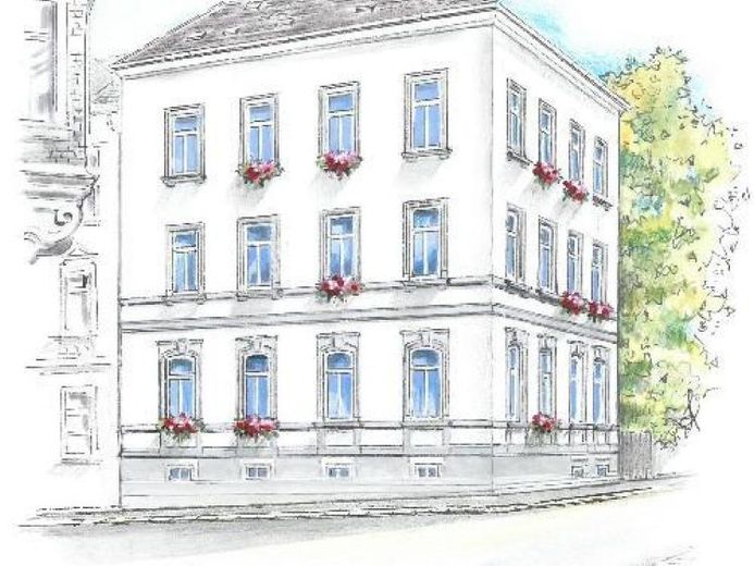 Bergstr. 38, Wohnung 2 ~~~ Einbauküche, Fußbodenheizung, Parkett, Balkon, Bad mit Wanne und Dusche, Keller, Abstellraum – Foto 1