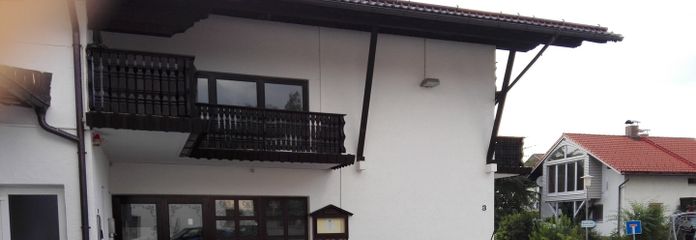 Hausansicht von Ost nach West 