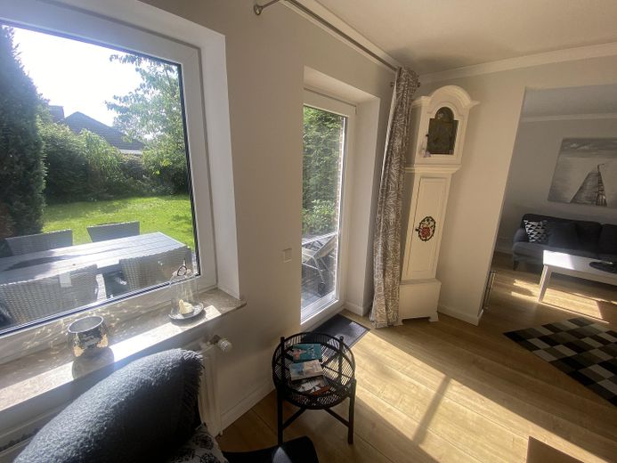 Essbereich Blick in den Garten