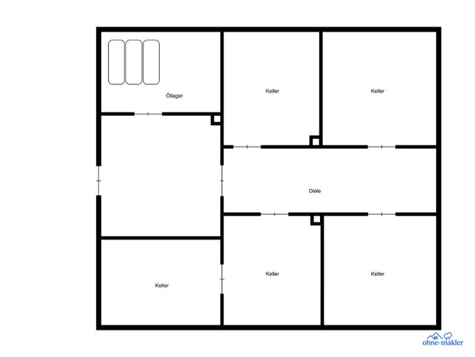 Grundriss Kellergeschoss