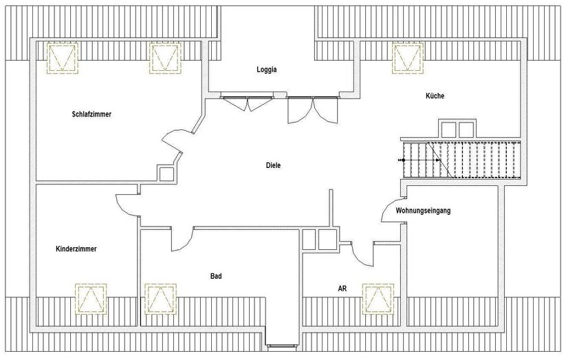 Grundriss unterer Bereich 