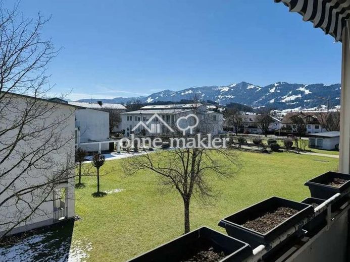 Ruhige, schöne 4-Zi-Whg mit Bergblick, Südloggia u Garage in Sonthofen – von privat – Foto 1