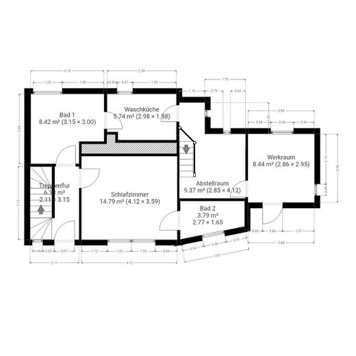Modernisiertes Fachwerkhaus mit großzügiger Dachterasse und Platz für die Familie – Foto 16