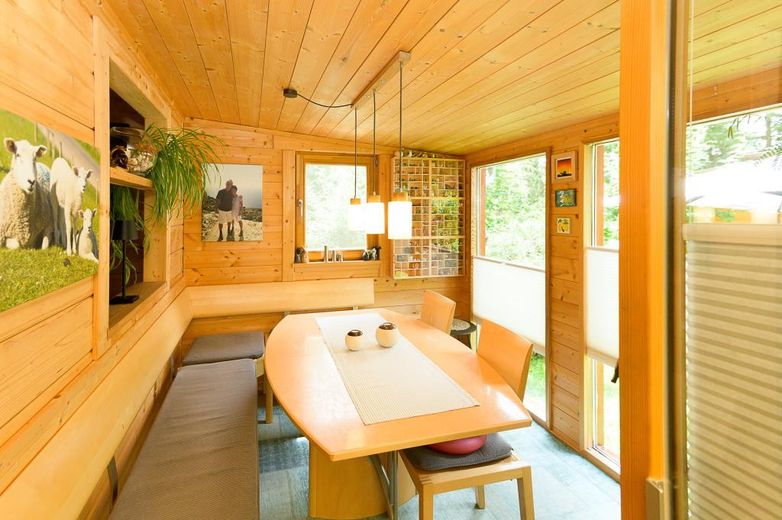 Mobilhome - Holzbohlenhaus 91qm Wohnfläche auf einer Ebene – Foto 17