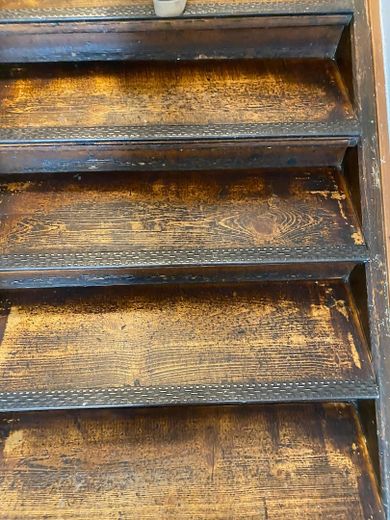 Alte Schultreppe Haus 1