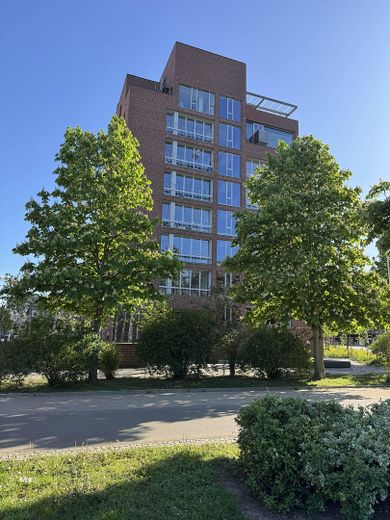 4 postazioni di lavoro | Ufficio a Sachsenhausen direttamente sul Meno | Terrazza e giardino – Blick Main
