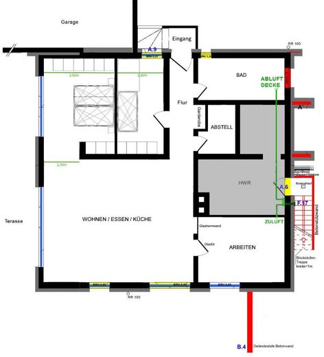 Grundriss Gartengeschoss