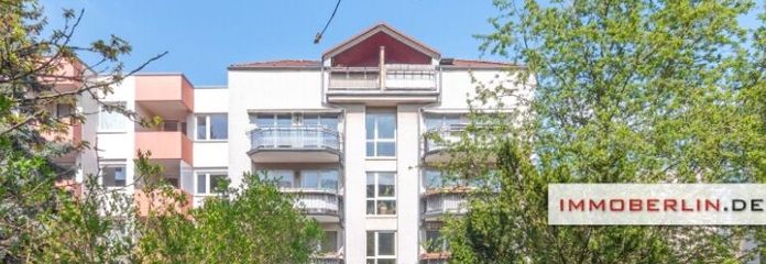 IMMOBERLIN.DE - Amplio apartamento con balcón y logia orientados al suroeste en una zona tranquila